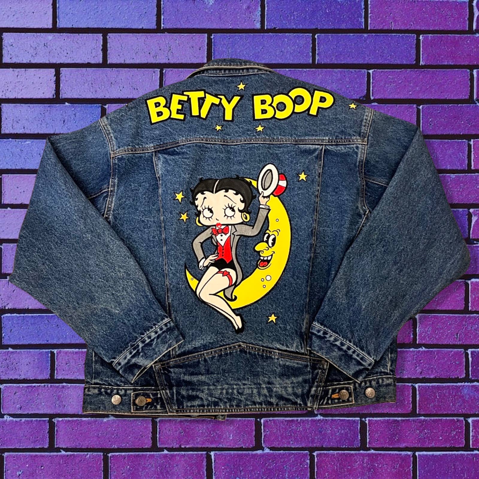 Vintage Betty Boop Jean Jacket