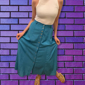 90s Italian Midi Skirt
