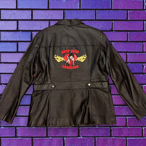 Vintage Betty Boop Leather Jacket
