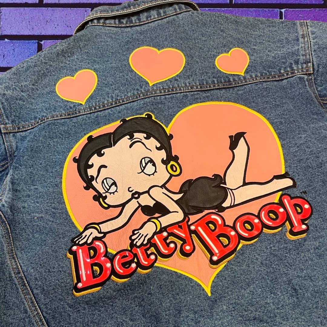 Vintage Betty Boop Jean Jacket
