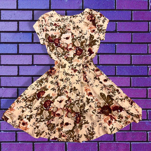 90s Mini Floral Dress
