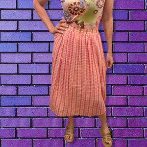 50s Italian Vintage Midi Skirt