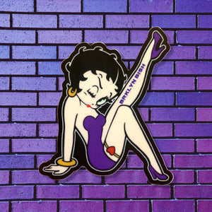 BRKLYN BISH Betty Boop Sticker