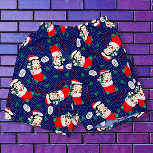 Vintage Betty Boop Christmas Cotton Boxers