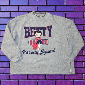 Varsity Squad Betty Boop Crewneck