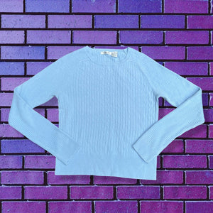 Y2K Baby Blue Sweater