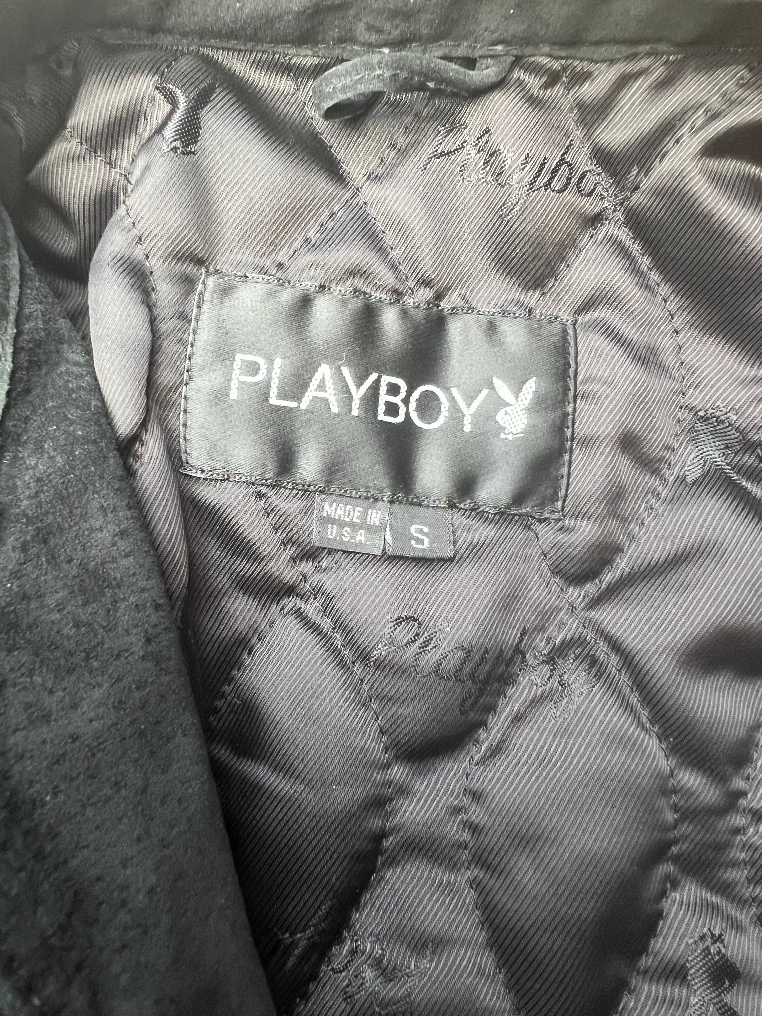90s Playboy Suede Jacket