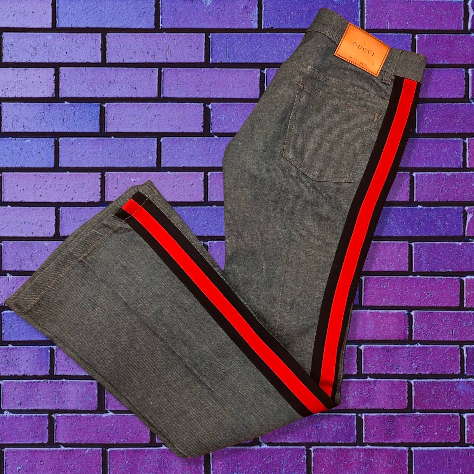 Gucci Low Rise Jeans